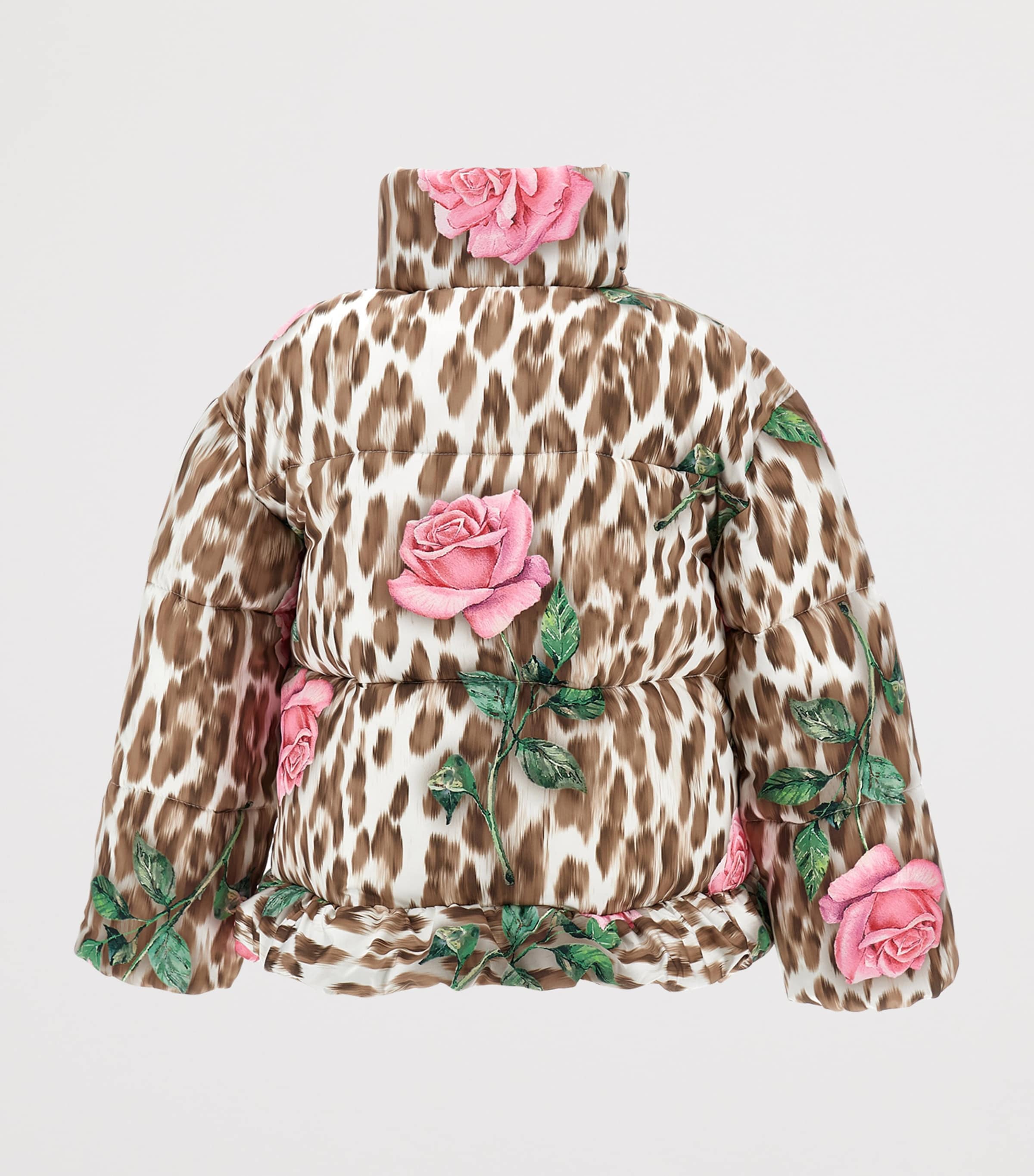 Ruffled Printed Jacket (8-11 Years)