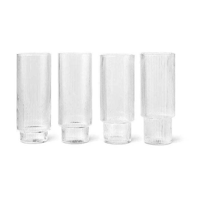 Комплект чаши ferm LIVING Ripple 300 ml (4 броя)