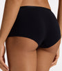 Hanro Black Stretch-Cotton Sensation Boyleg Briefs