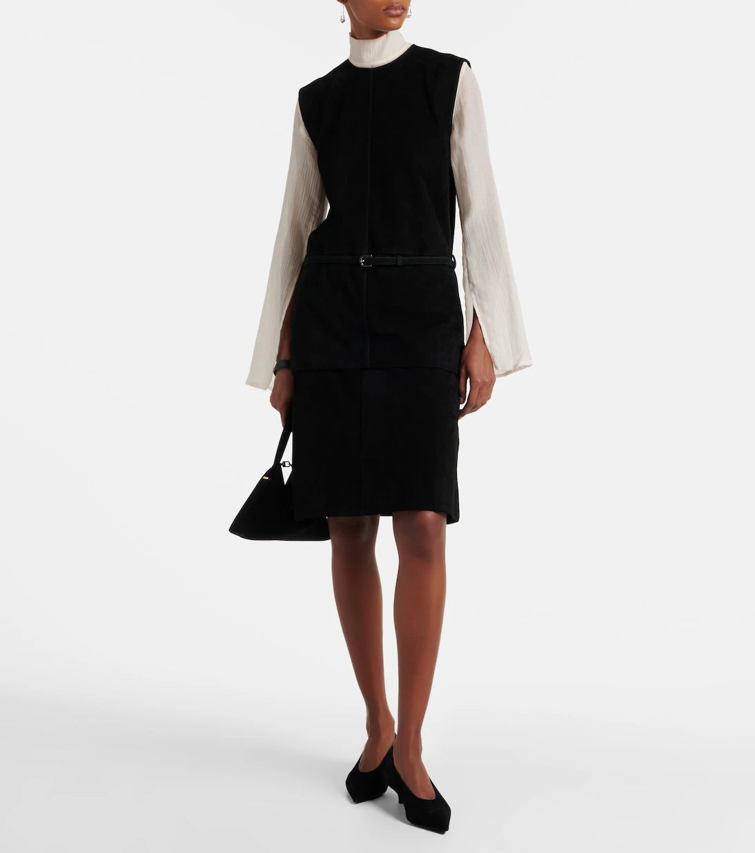 Toteme - Suede miniskirt