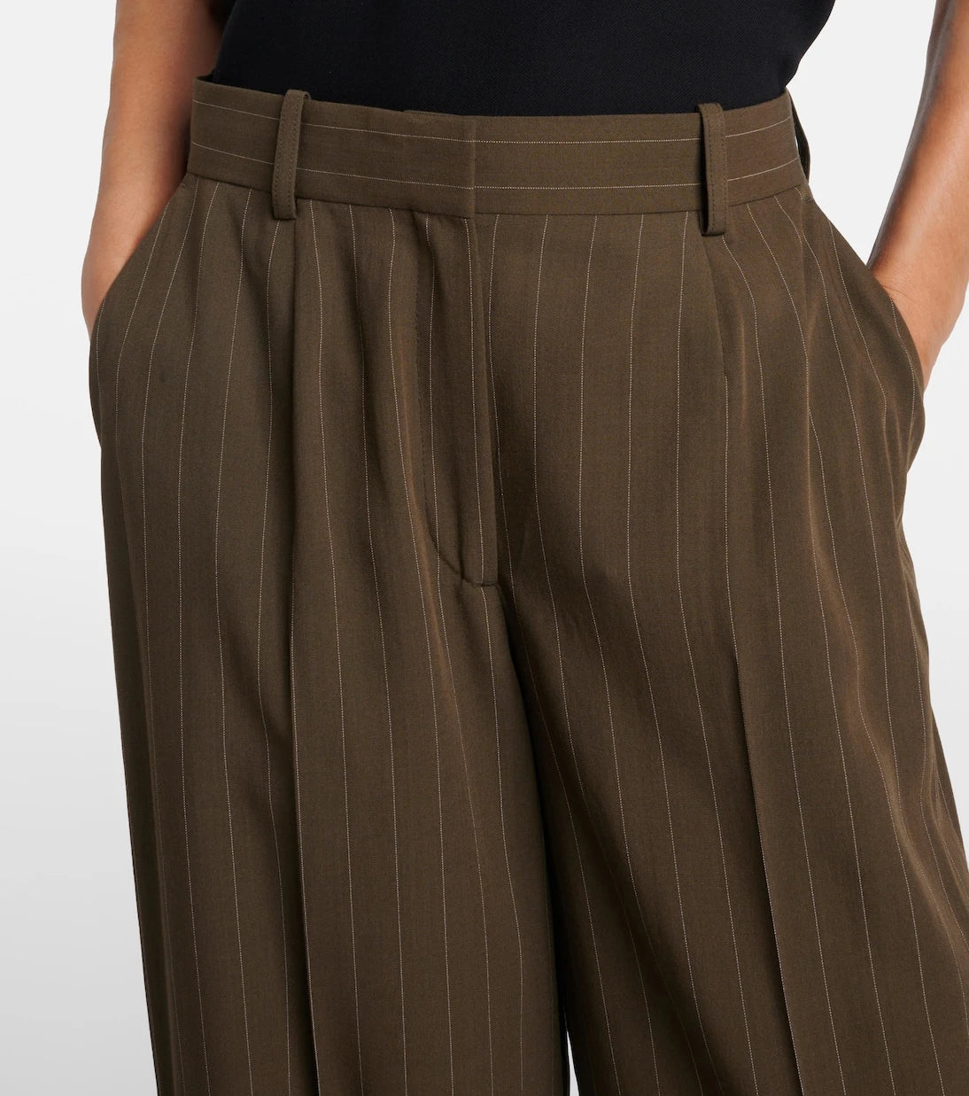 Toteme - Pinstripe straight pants