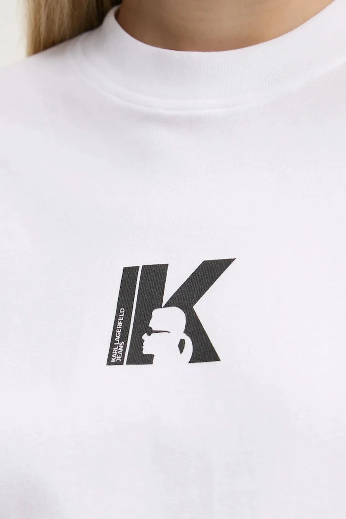 Karl Lagerfeld Jeans тениска дамска от памук