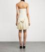 Yasmin Mansour Ivory Corset Mini Dress