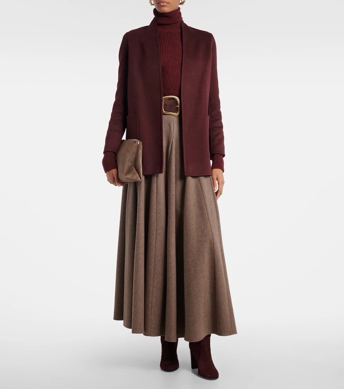 Max Mara - Harold camel hair wrap coat
