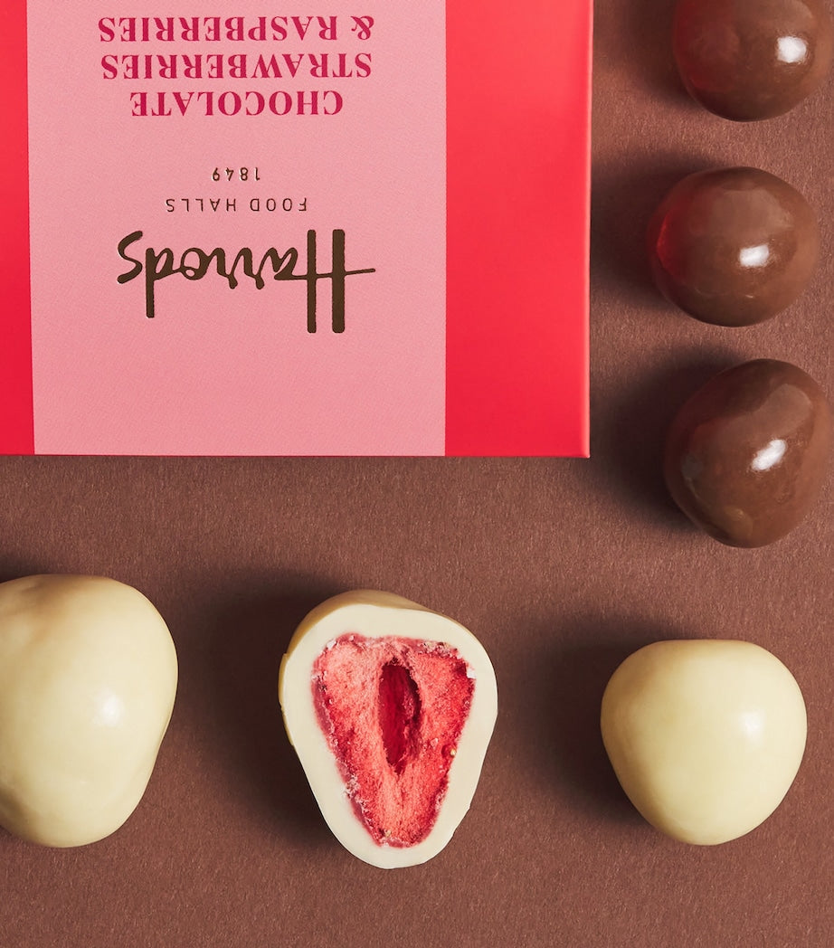 Chocolate Strawberries and Raspberries (125g)