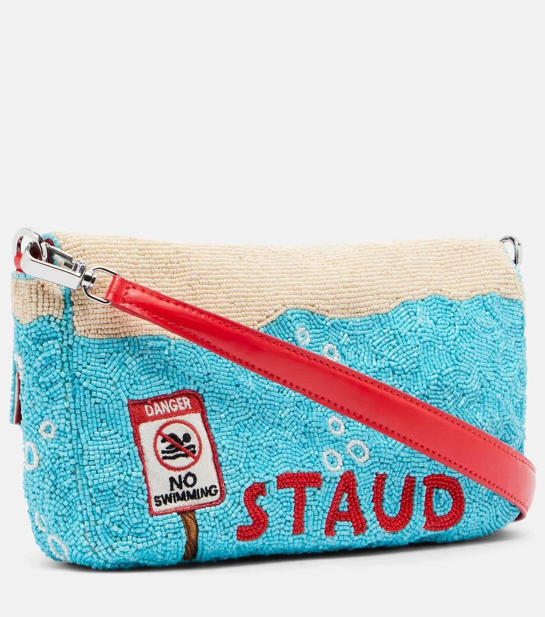 Staud - Tommy beaded shoulder bag