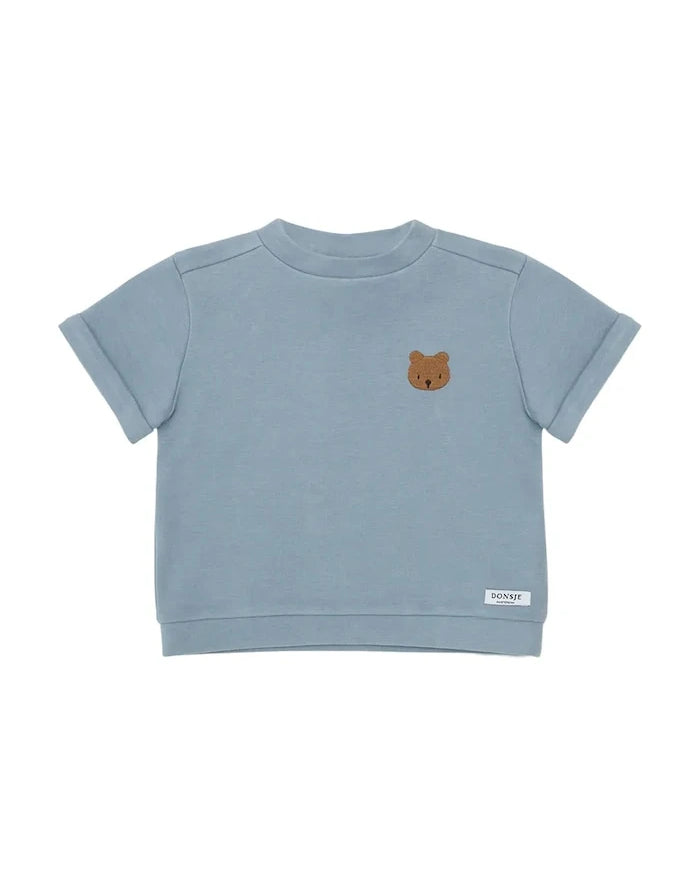 Donsje Jarne T-shirt Bear Çocuk Pamuk Tişört