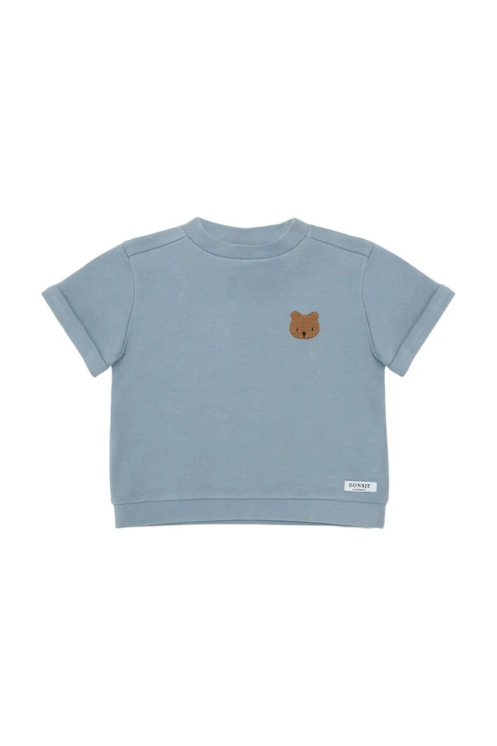 Donsje Jarne T-shirt Bear Çocuk Pamuk Tişört