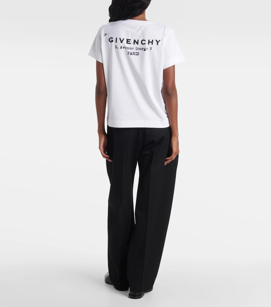 Givenchy - Givenchy Stamp logo cotton jersey T-shirt