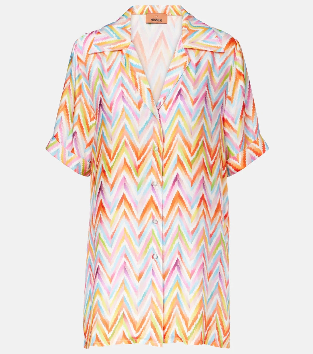 Missoni - Zikzak oversize gömlek