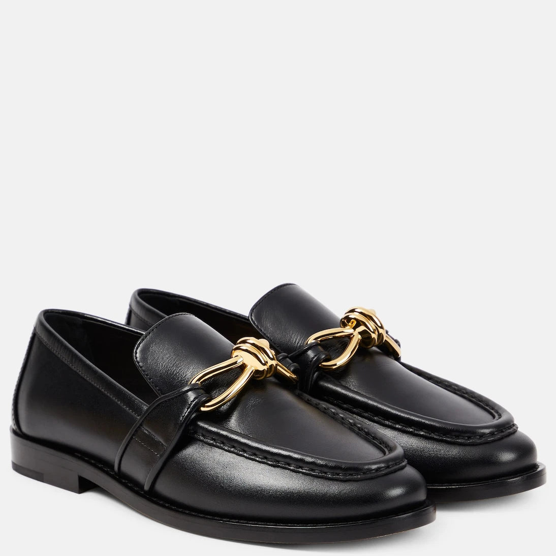 Bottega Veneta - Astaire leather loafers