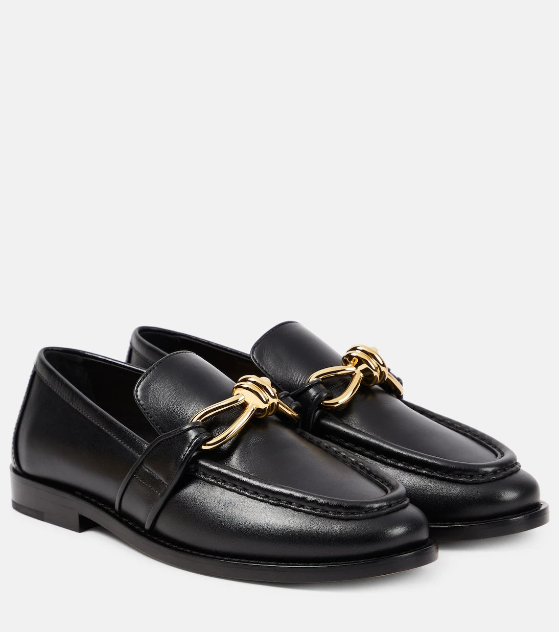 Bottega Veneta - Astaire leather loafers