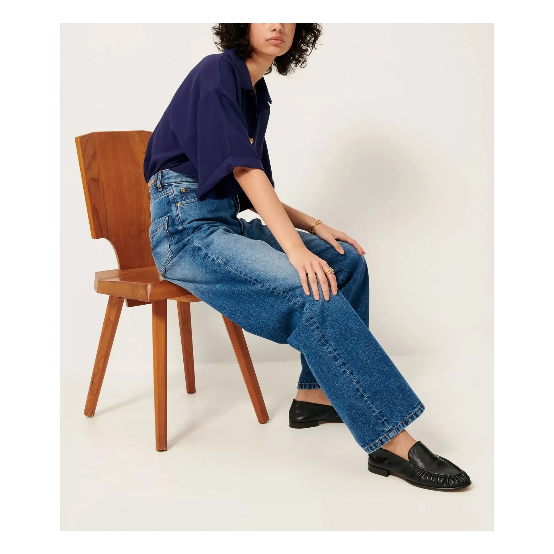Sessùn - Ayano Leather Loafers | Black