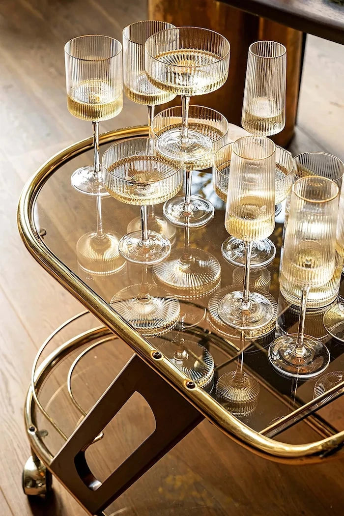 Чаша за вино vtwonen Gold Rim 400 ml