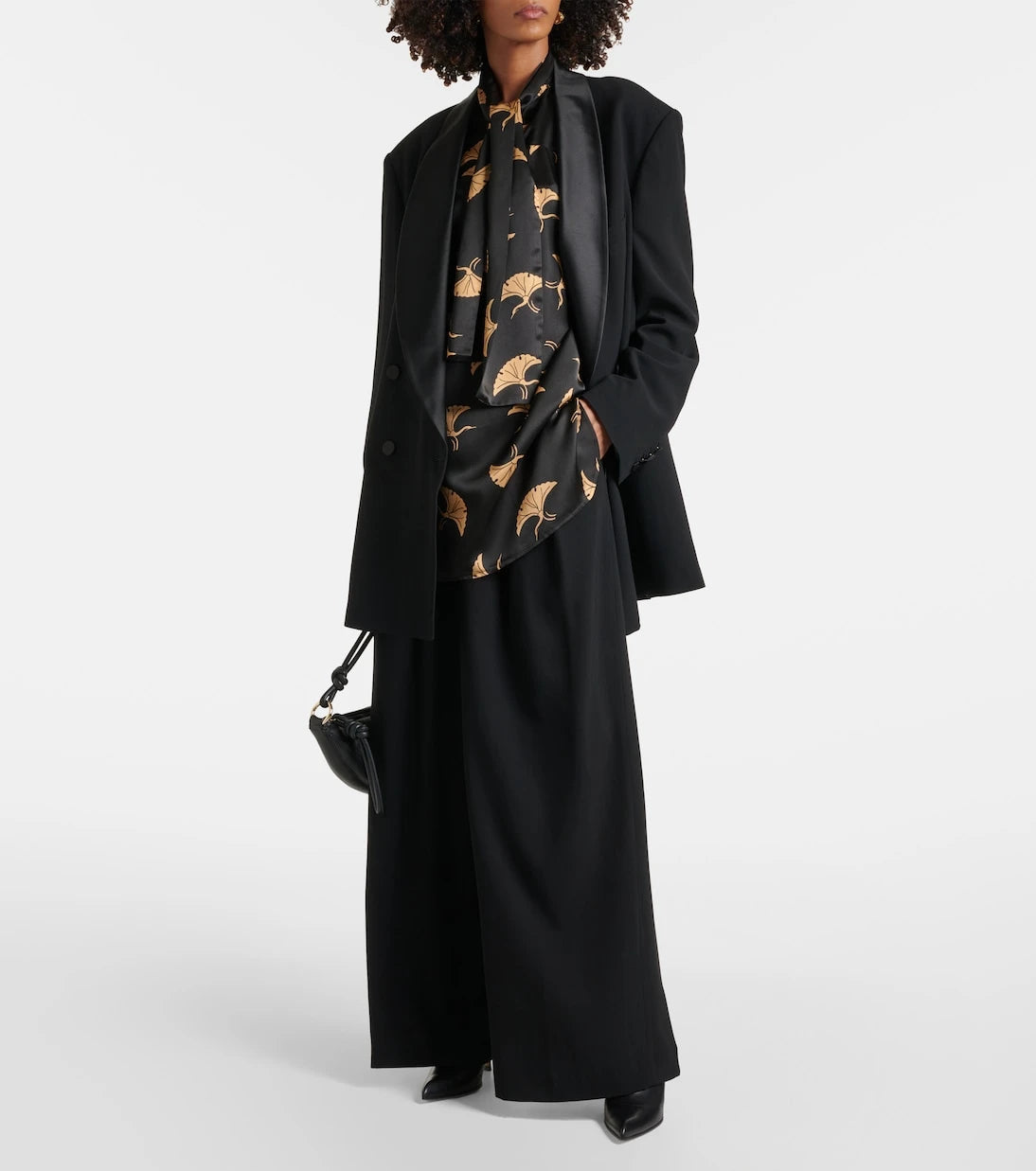 Dries Van Noten - Pleated wool-blend pants