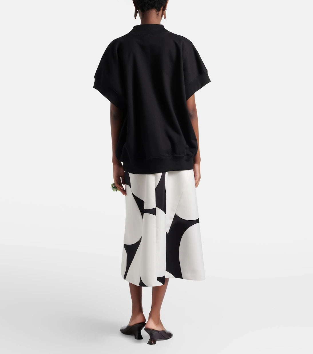 Dries Van Noten - Printed midi skirt