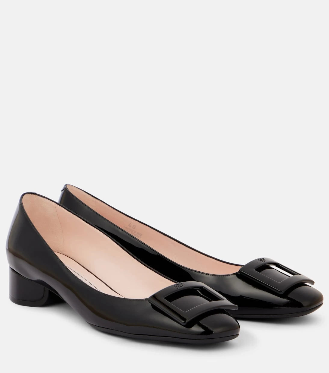 Roger Vivier - Décolleté Belle Vivier 25 leather pumps