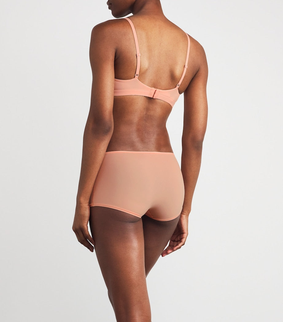 Orange Fits Everybody Crossover Bralette