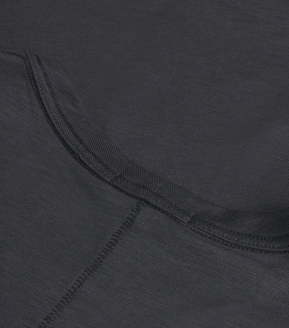 Black Pima Cotton The Slub T-Shirt