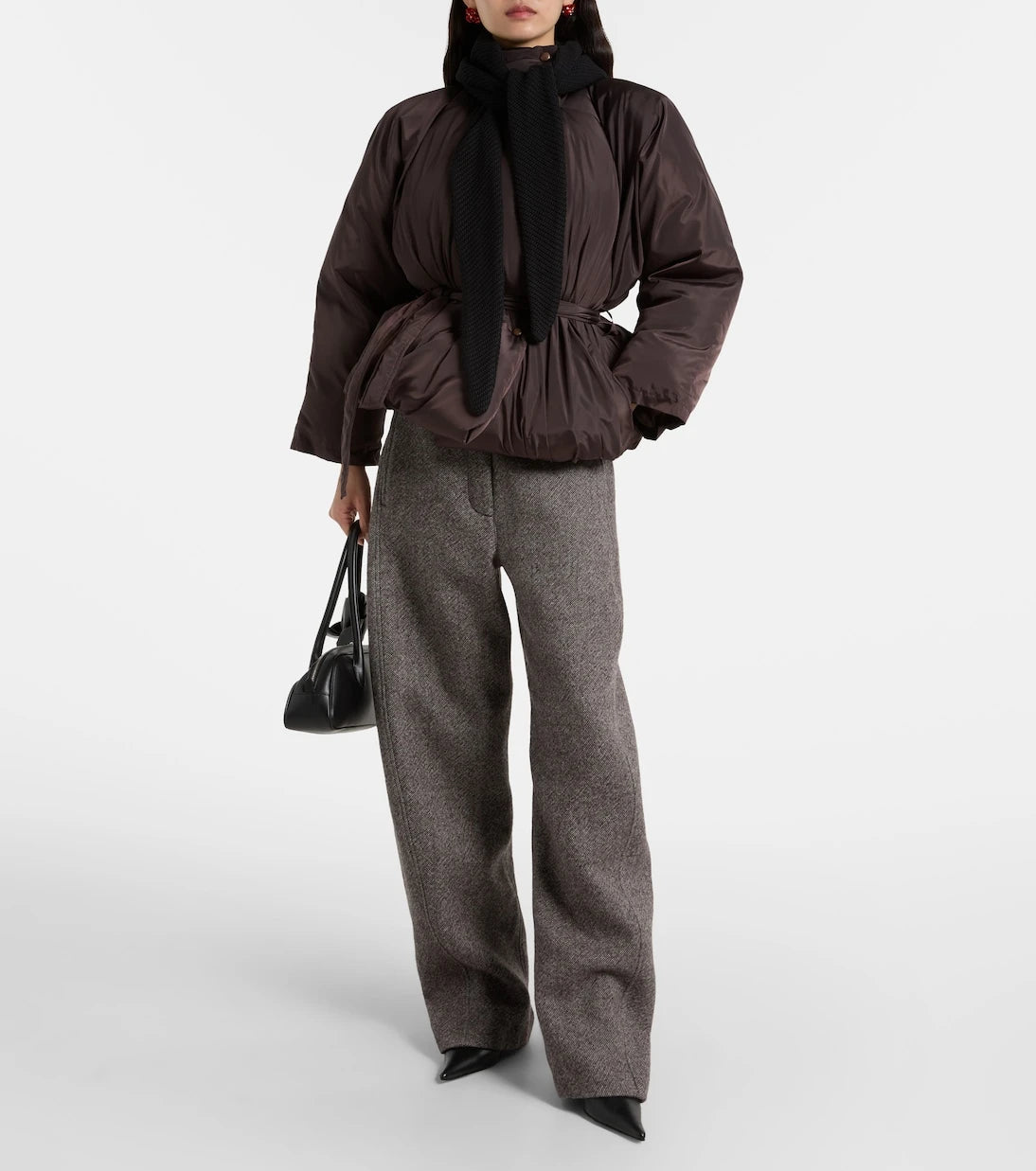 Magda Butrym - Belted hooded puffer jacket