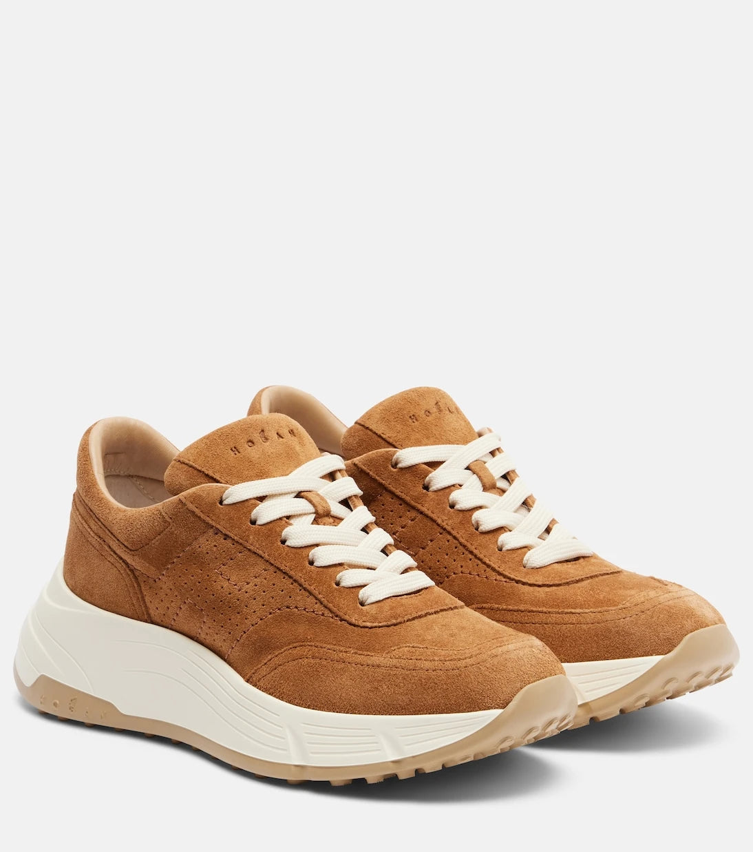 Hogan - H669 suede platform sneakers