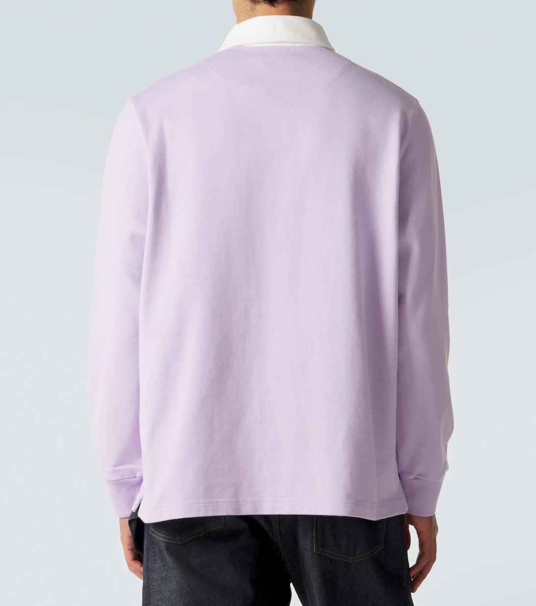 JW Anderson - Embroidered cotton jersey polo shirt
