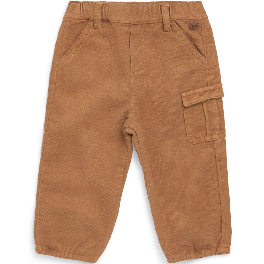 Cotton-Blend Cargo Trousers (3-Months-4 Years)