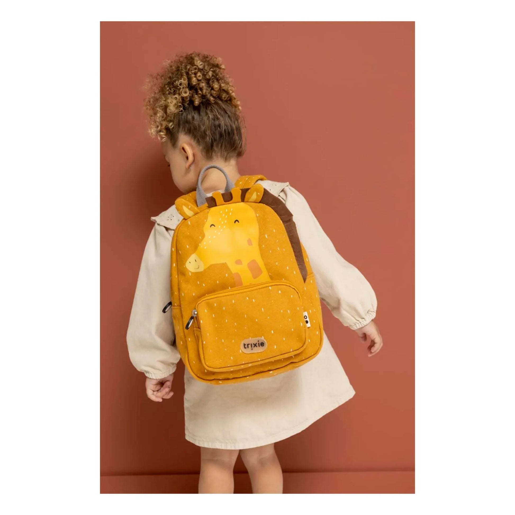 Trixie - Mr. Giraffe Backpack | Orange