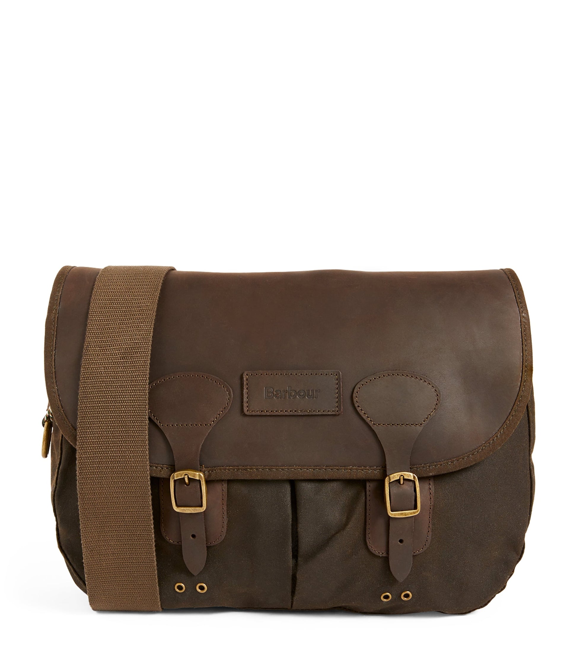 Barbour Waxed Tarras Messenger Bag