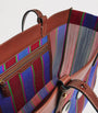 Anya Hindmarch Stripe Eyes Shopper Bag