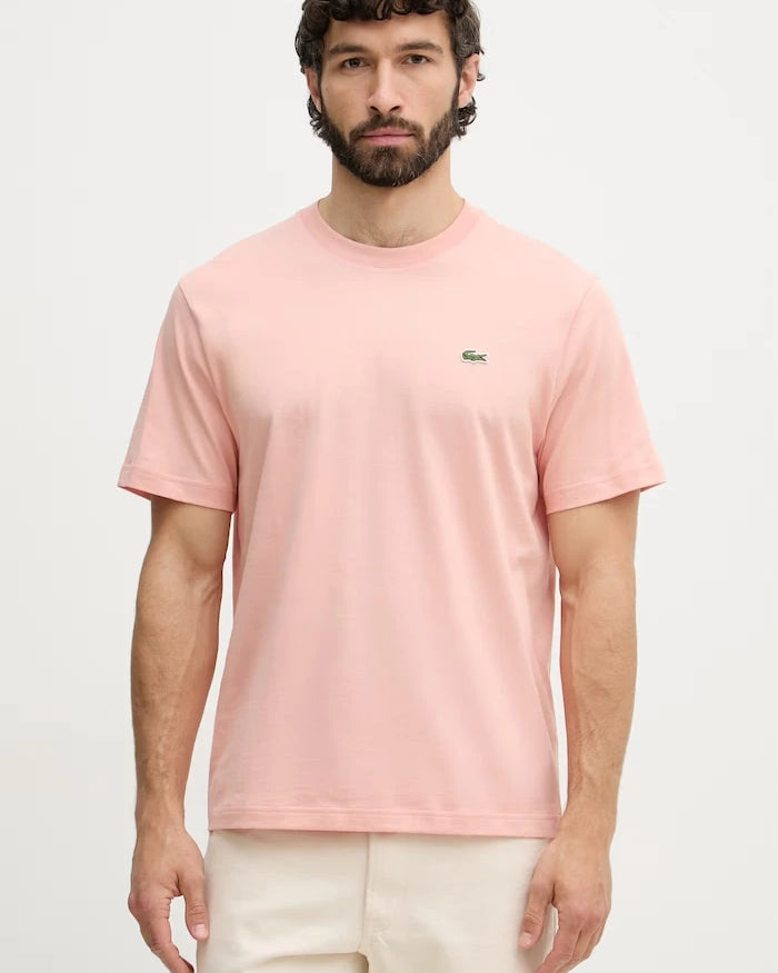 Lacoste basic erkek pamuklu tişört