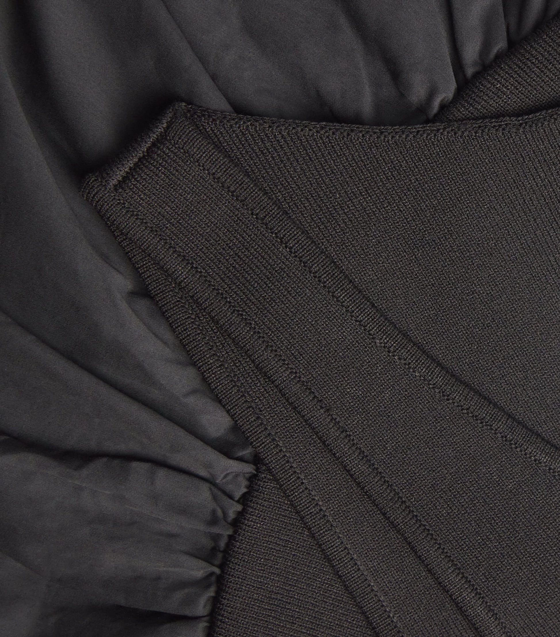 St. Agni Black Cut-Out Maxi Dress