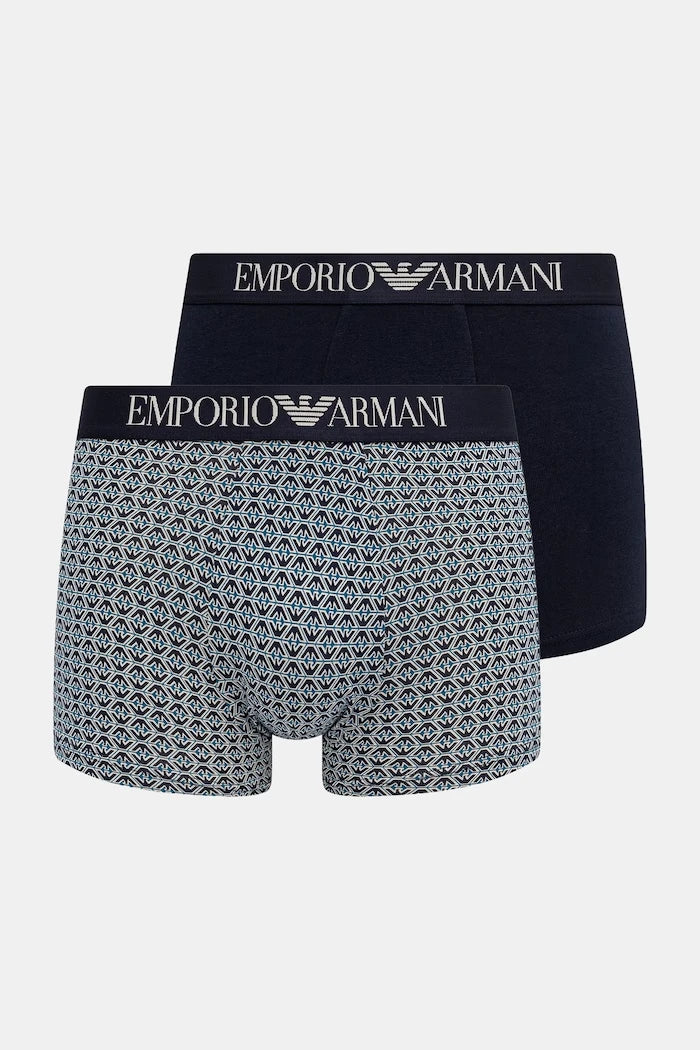 Emporio Armani Underwear erkek pamuk elastan dar boxer 2 adet