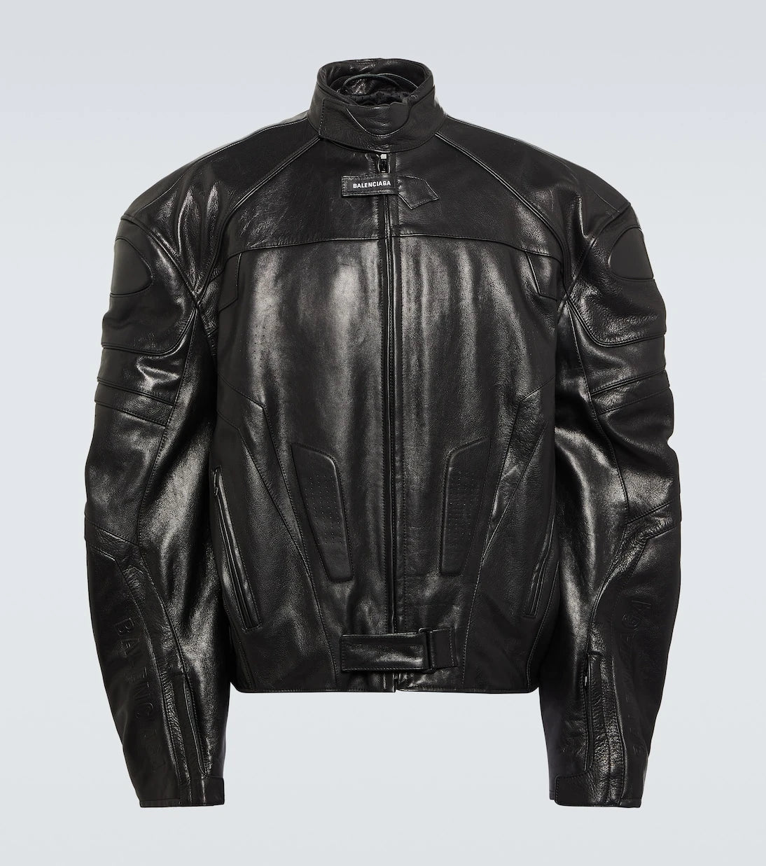 Balenciaga - Leather biker jacket