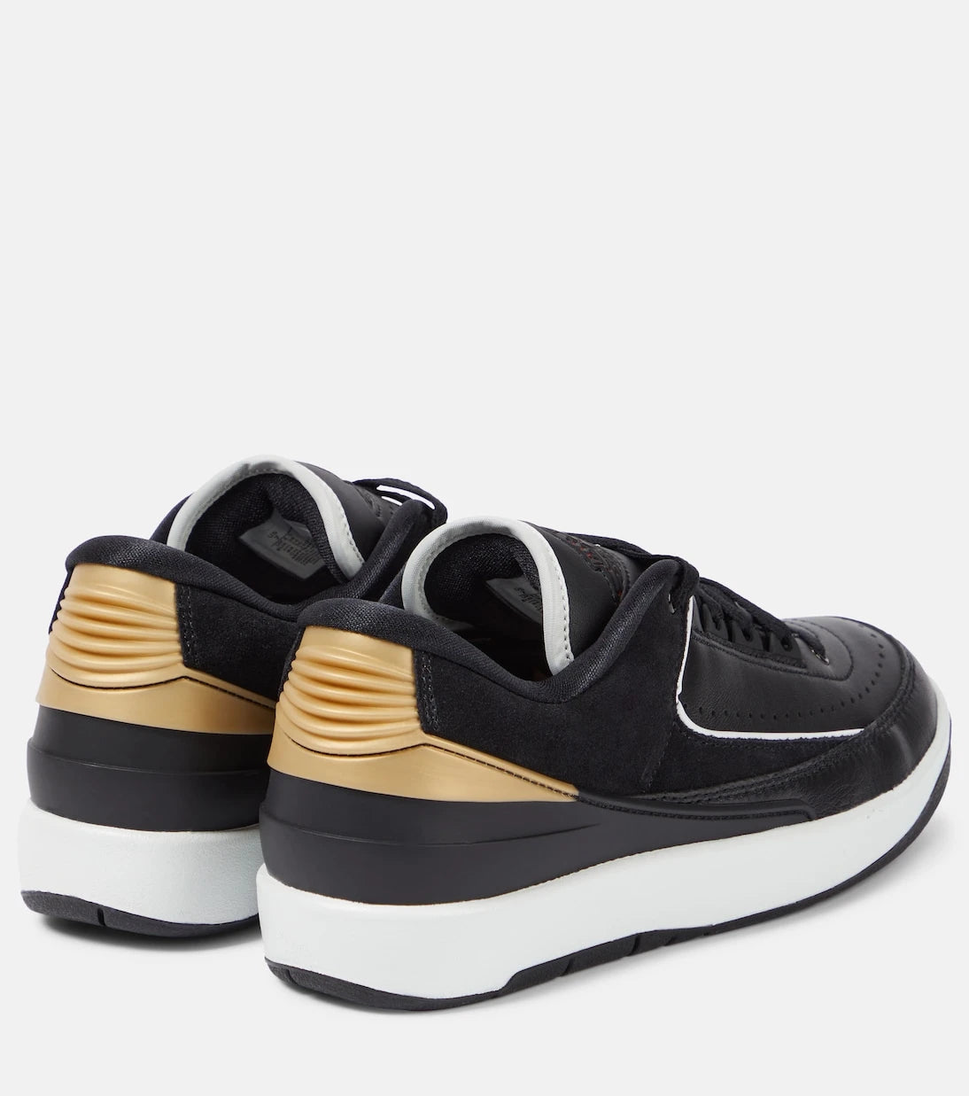 Nike - حذاء رياضي Air Jordan 2 Retro Low من الجلد
