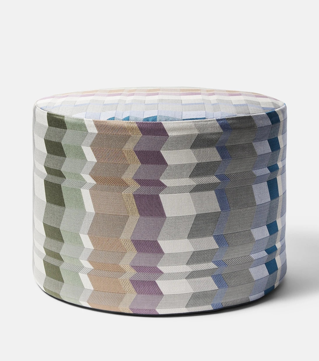 Missoni - Positano cotton-blend pouf