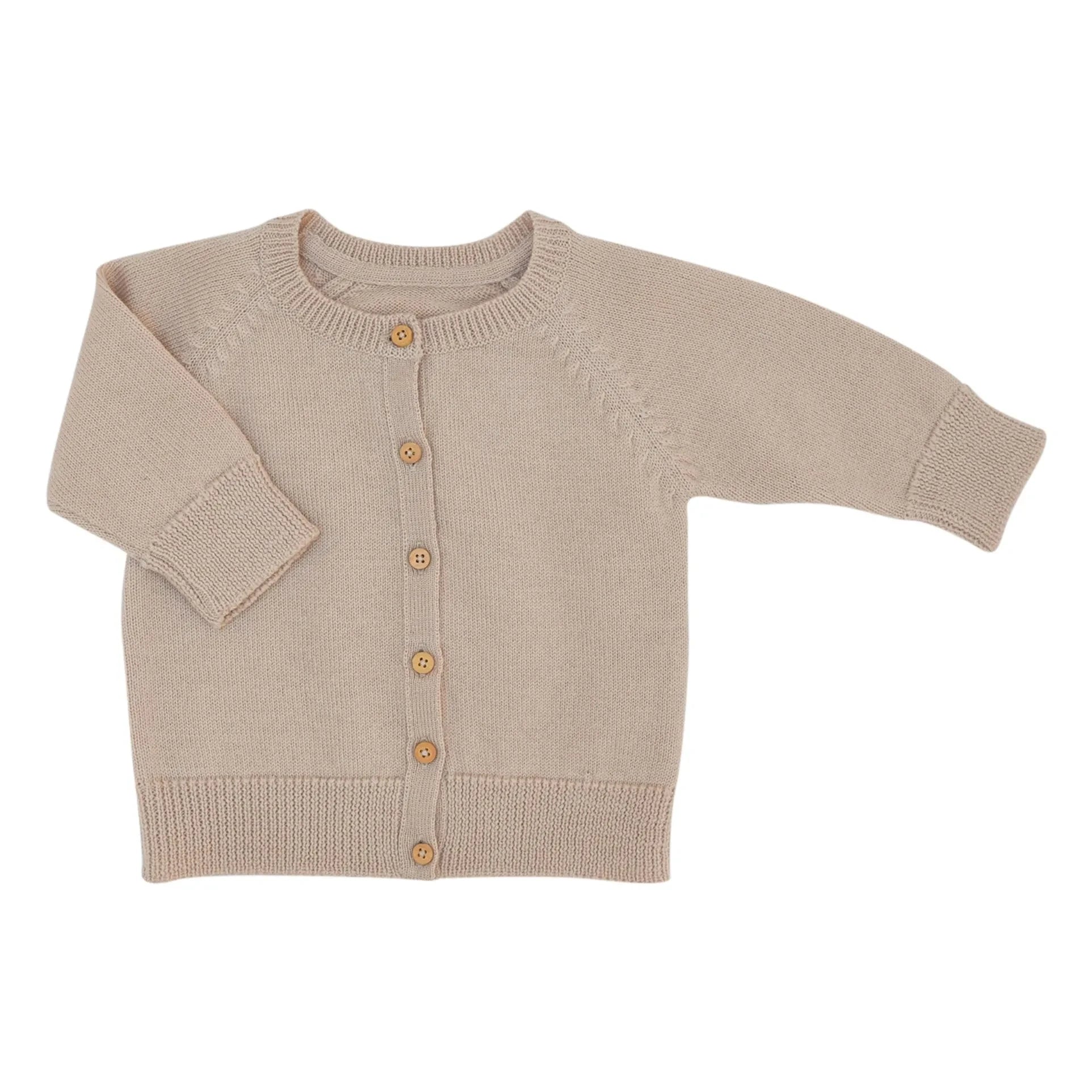 Lililotte - Victorian Wool Cardigan | Beige