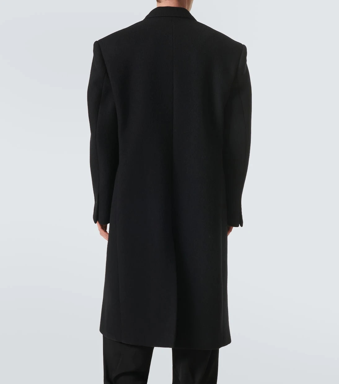 Balenciaga - Double-breasted cashmere and wool overcoat