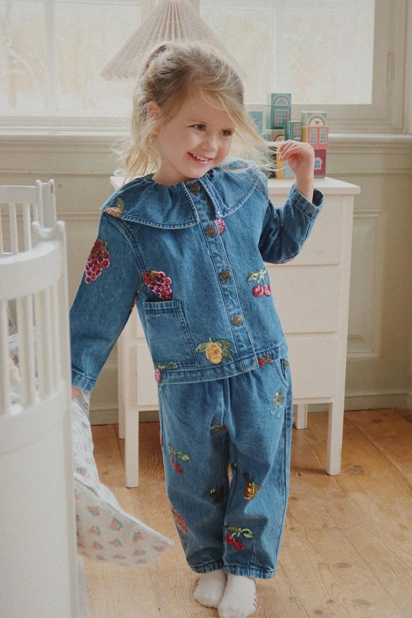 Konges Sløjd - Magot sequined denim shirt