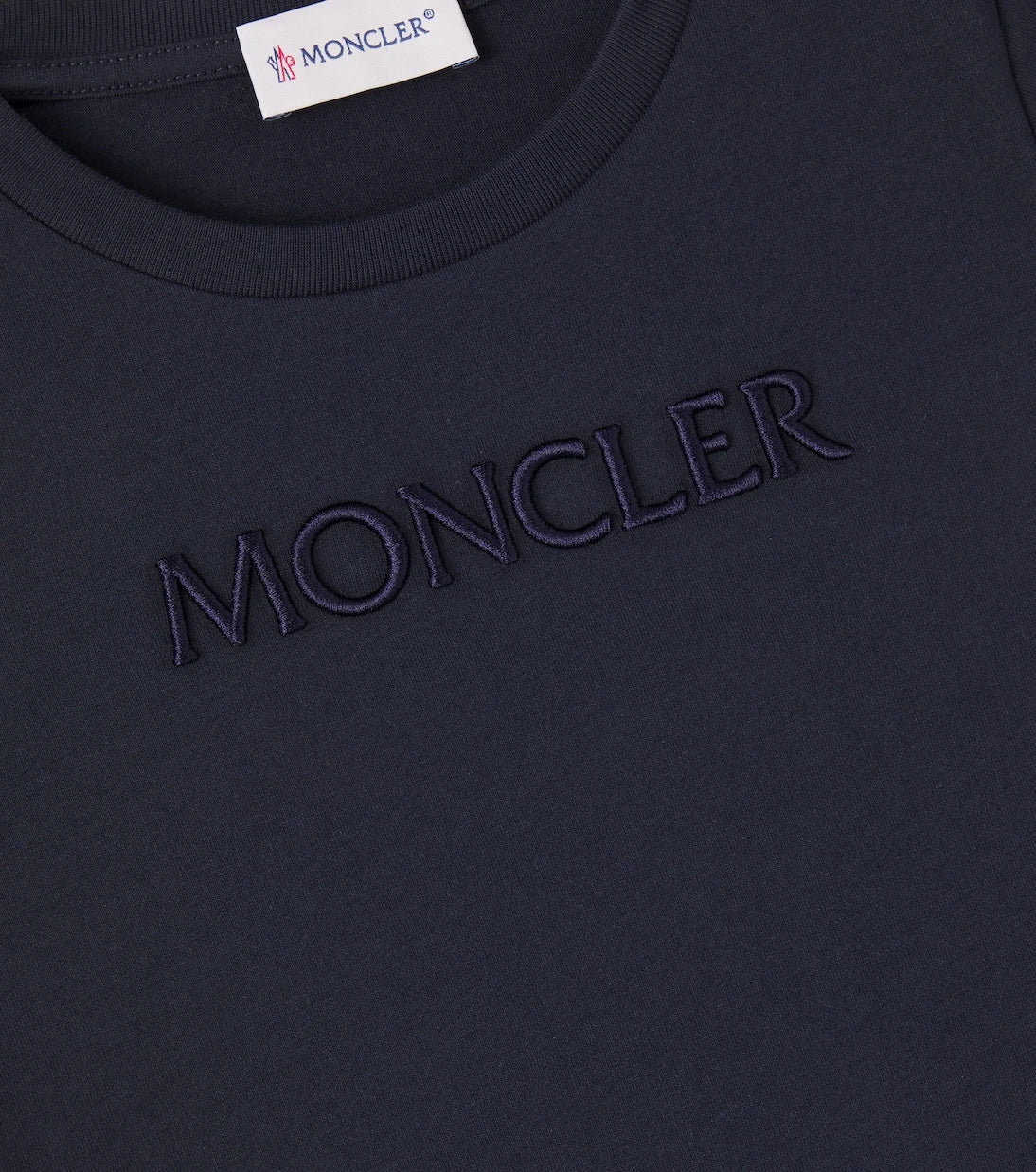 Moncler Enfant - Logo cotton jersey T-shirt