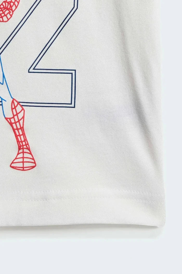 adidas комплект за деца от памук MARVEL SPIDER-MAN