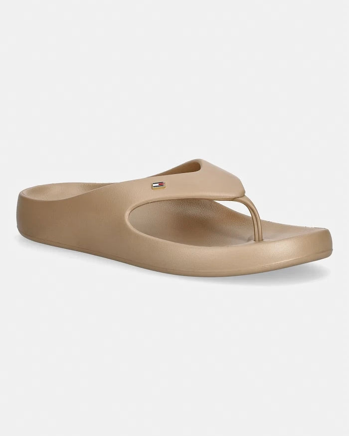 Tommy Hilfiger Kadın Parmak Arası Terlik TH PEARLIZED SUMMER SANDAL