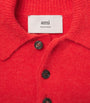 Alpaca-Blend Ami de Coeur Polo Sweater