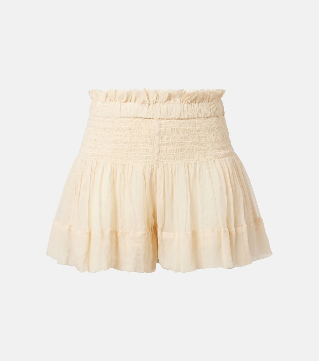 Isabel Marant - Maelly shirred silk shorts