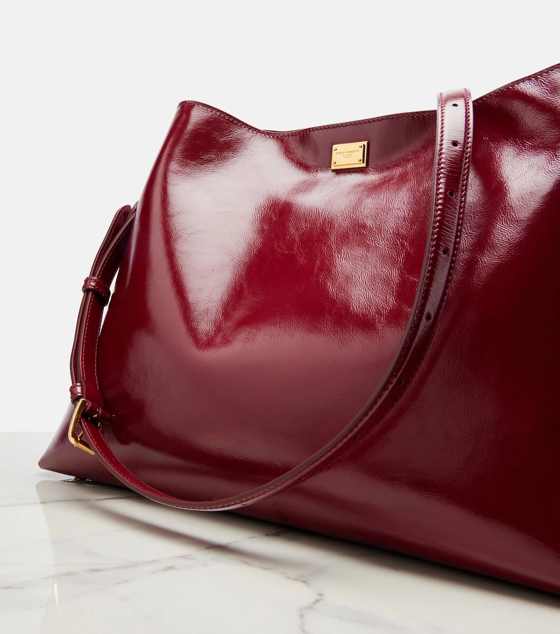 Dolce&Gabbana - Vittoria Large leather shoulder bag
