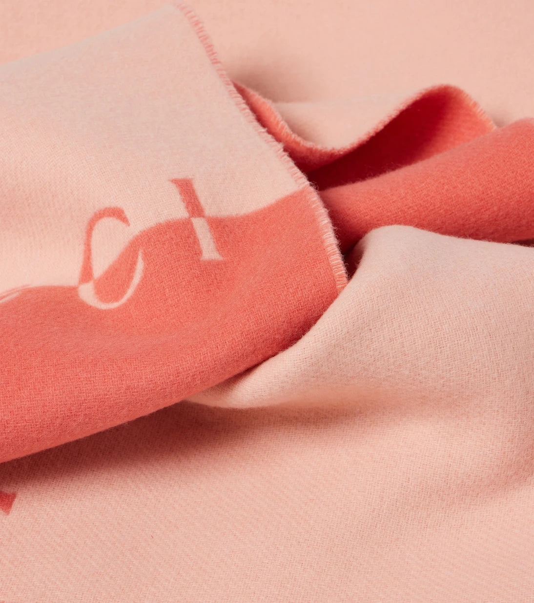 Gucci - Logo wool and cashmere scarf