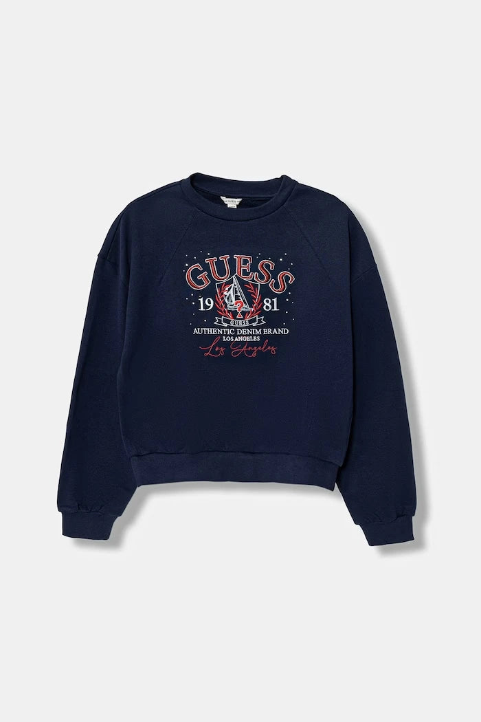 Детски памучен суичър Guess