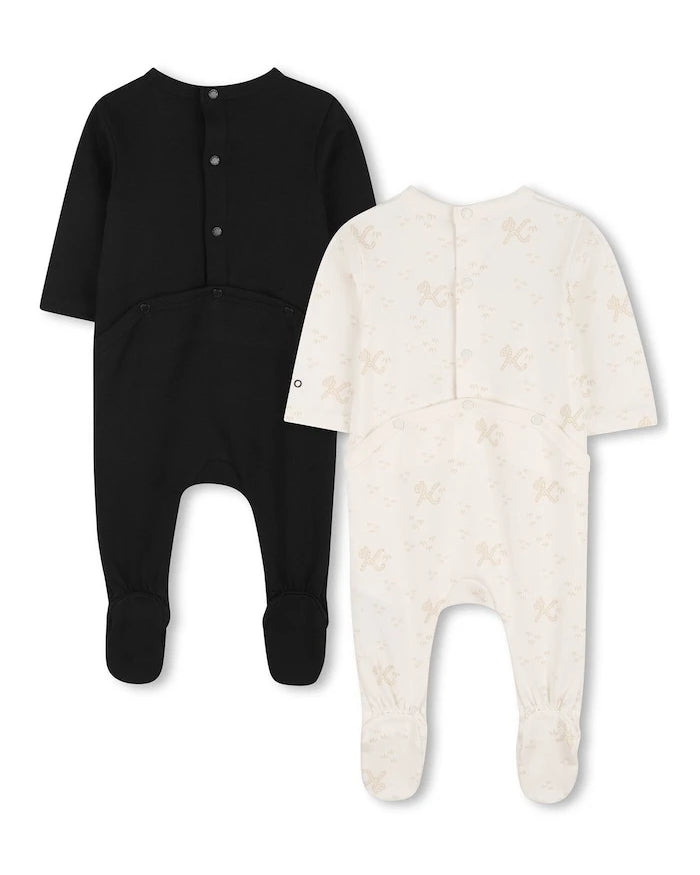 Kenzo Kids Bebek Pamuklu Tulum (2 adet)
