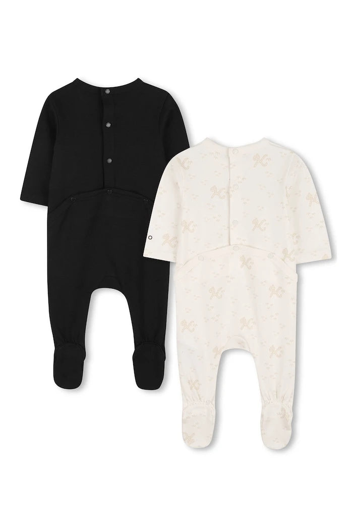 Kenzo Kids Bebek Pamuklu Tulum (2 adet)