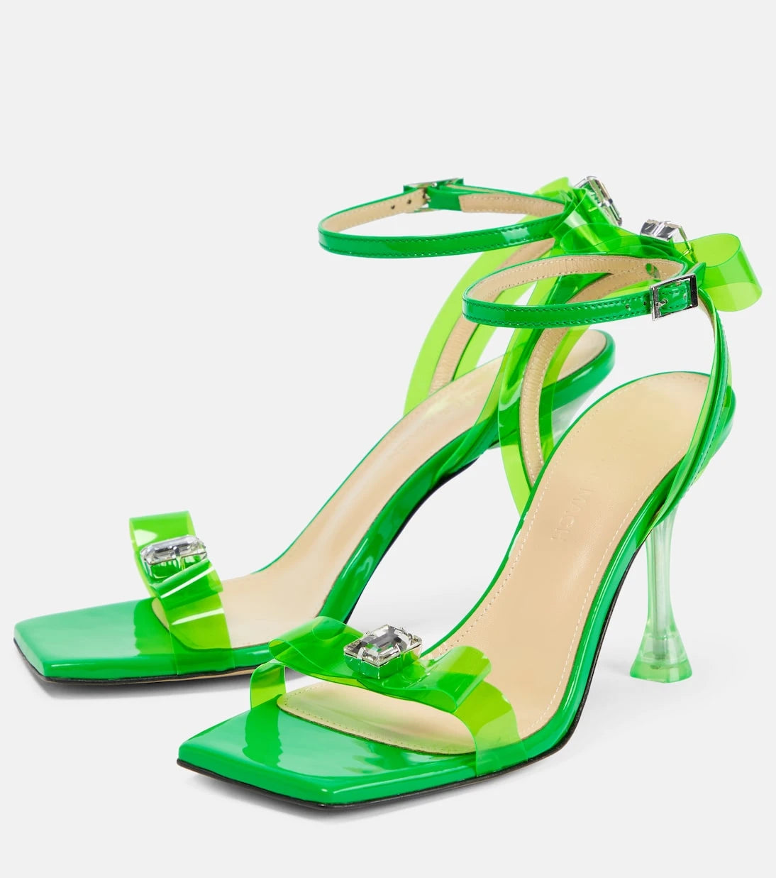Mach & Mach - Bow-embellished sandals